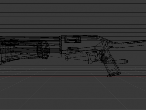 Pump Shotgun 3D Model