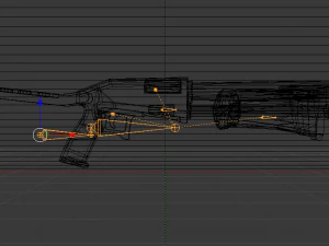 Pump Shotgun 3D Model