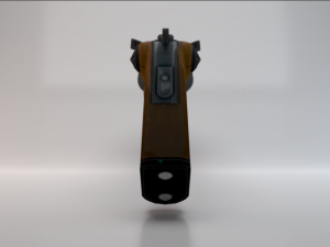 Double Barrel Shotgun 3D Modell