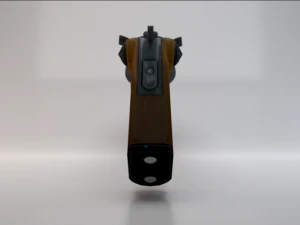 Double Barrel Shotgun 3D Model