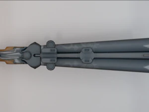 Double Barrel Shotgun 3D Model
