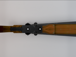Double Barrel Shotgun 3D Modell