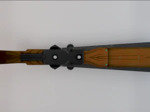 Double Barrel Shotgun 3D Model