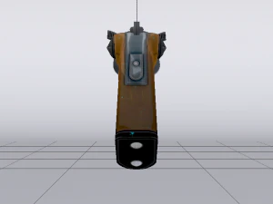 Double Barrel Shotgun 3D Model