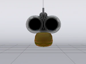 Double Barrel Shotgun 3D Model