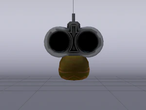 Double Barrel Shotgun 3D Model