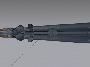 Double Barrel Shotgun 3D Modell
