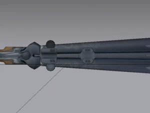 Double Barrel Shotgun 3D Model