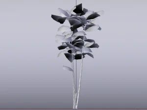 Bamboo Trees 3D Model