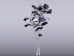 Bamboo Trees 3D Model