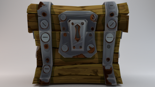 Chest 3D Модель .c4d .max .obj .3ds .fbx .stl .blend 