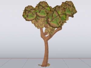 Desert Tree 3D Model