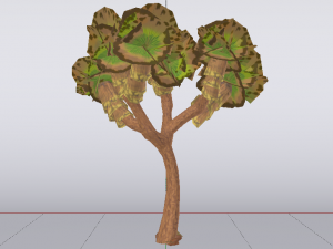 Desert Tree 3D Model