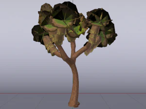 Woestijnboom 3D Model