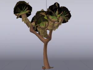 Woestijnboom 3D Model