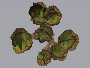 Desert Tree 3D Model