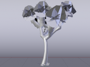 Desert Tree 3D Model