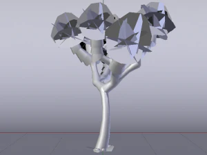 Woestijnboom 3D Model