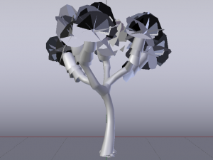 Desert Tree 3D Model