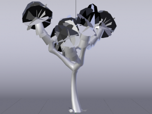 Desert Tree 3D Model