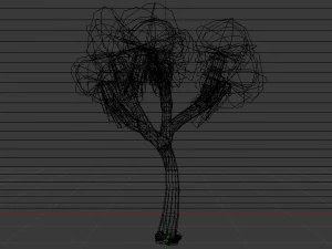 Woestijnboom 3D Model