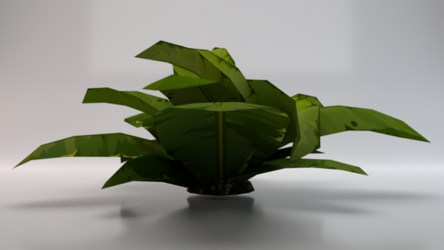 Dusty Plant 3Dモデル .c4d .max .obj .3ds .fbx .stl .blend 