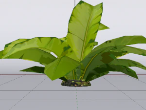 Dusty Plant 3D Model