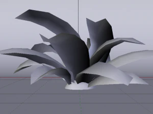 Dusty Plant 3D Model