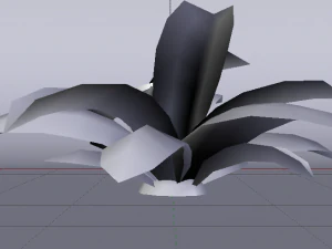 Dusty Plant 3D Model