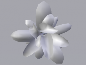 Dusty Plant 3Dモデル