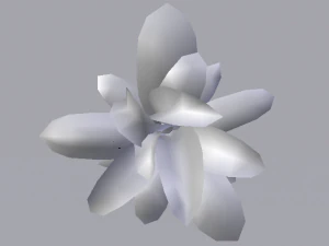 Dusty Plant 3D Model