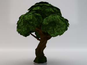 Large Tree 3D Model