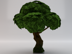 Large Tree 3D Model