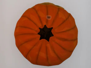Halloween Pumpkin - Jack-o-lantern 3D Model