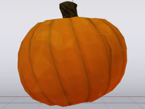 Halloween Pumpkin - Jack-o-lantern 3D Model