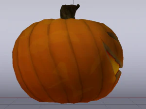 Halloween Pumpkin - Jack-o-lantern 3D Model