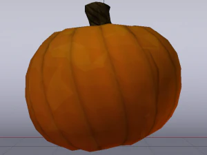 Halloween Pumpkin - Jack-o-lantern 3D Model