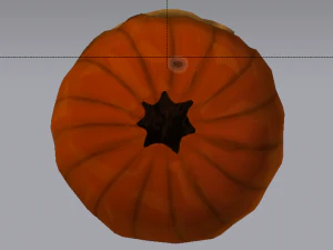Halloween Pumpkin - Jack-o-lantern 3D Model