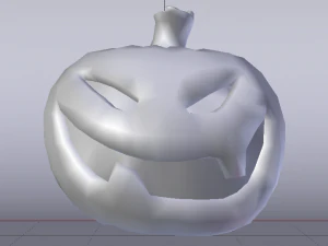 Halloween Pumpkin - Jack-o-lantern 3D Model
