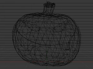 Halloween Pumpkin - Jack-o-lantern 3D Model