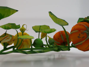 calabazas Modelo 3D