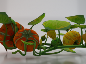 Pumpkins 3D Модель