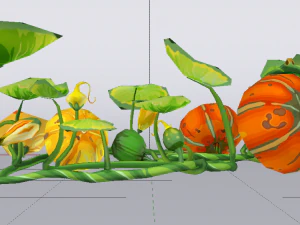 calabazas Modelo 3D