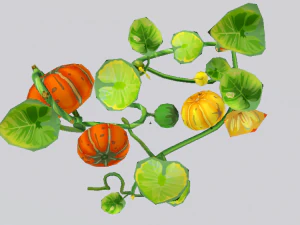 calabazas Modelo 3D