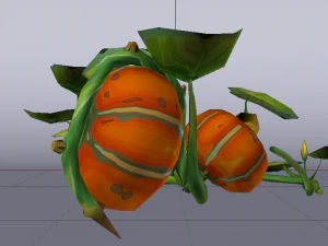 calabazas Modelo 3D