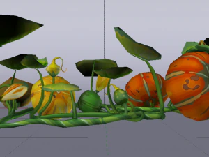 calabazas Modelo 3D