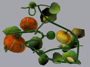 calabazas Modelo 3D