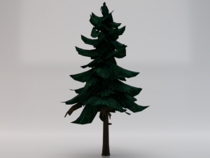 Spruce Tree Modello 3D
