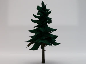 Spruce Tree 3D Model