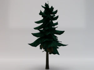 Spruce Tree 3D Model